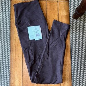 Beyond Yoga be free pocket legging - chocolate brown size L